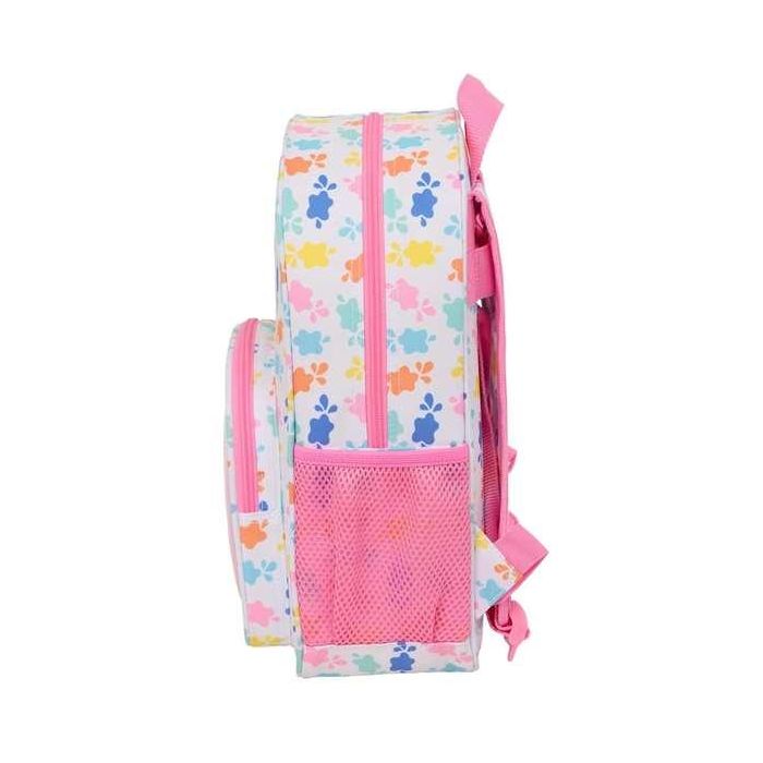 Mochila infantil adapt.carro peppa pig "baby pig" 26x34x11cm 2