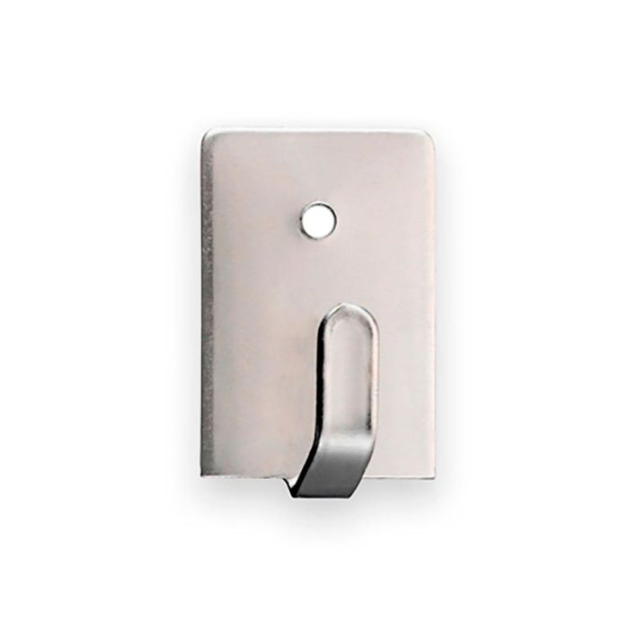 Inofix Colgador adhesivo acero 2019-1-001, gancho multiusos acero inoxidable, blister 4 unid., para cocina/baño 0 Inofix Colgador adhesivo acero 2019-1-001, gancho multiusos acero inoxidable, blister 4 unid., para cocina/baño 0