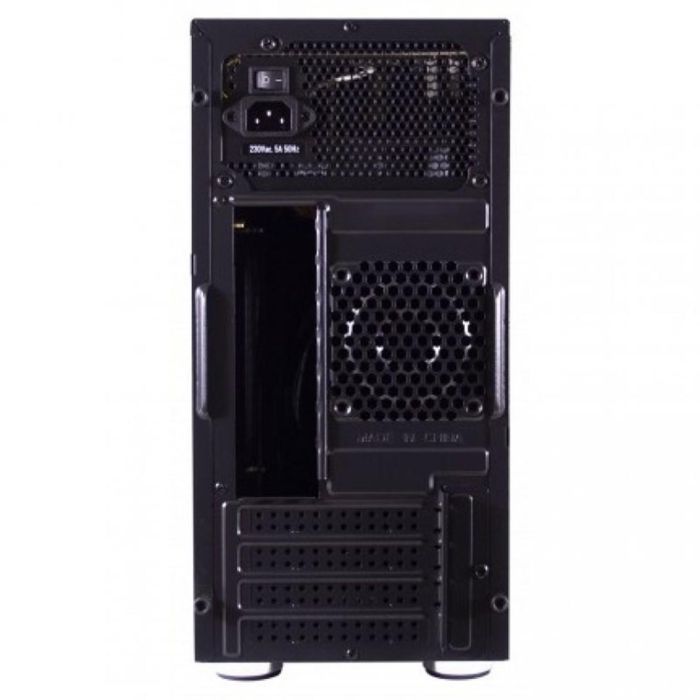 Coolbox Caja Ordenador Sobremesa 670 Micro-ATX, Negro, Fuente 500W, Soporte para HDD/SSD, USB3.1 4