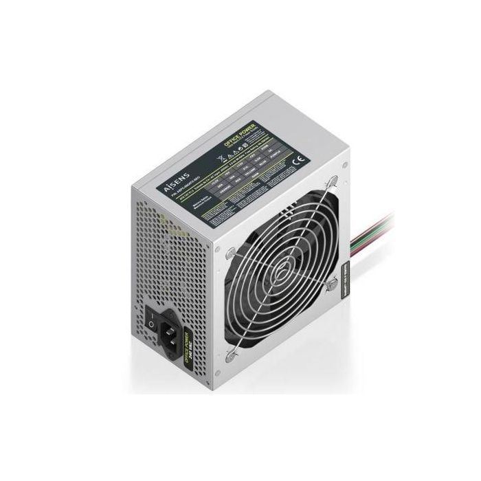 Aisens ASPC-500ATX-SEO Fuente de Alimentación ATX 500W Ventilador 12cm