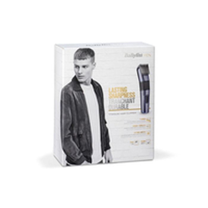 Babyliss E976E Cortapelos Pelo y Barba, Cuchillas Titanio 40mm, 26 Longitudes 0.5-25mm, Inalámbrico 60min 9 Babyliss E976E Cortapelos Pelo y Barba, Cuchillas Titanio 40mm, 26 Longitudes 0.5-25mm, Inalámbrico 60min 9