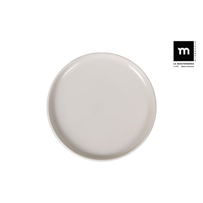 Fuente Redonda 25 cm Ivory Nordic Brillo - Inde (12 Unidades) Fuente Redonda 25 cm Ivory Nordic Brillo - Inde (12 Unidades)
