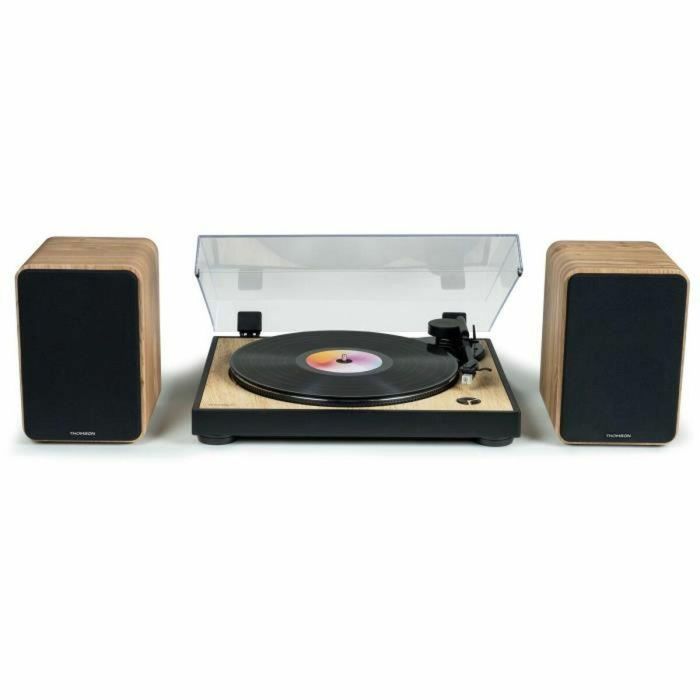 Thomson THO3499550387872 WS602DUO - Juego de 2 altavoces con caja de madera, 100W, Bluetooth 5.0, 2 salidas RCA, Madera clara 0 Thomson THO3499550387872 WS602DUO - Juego de 2 altavoces con caja de madera, 100W, Bluetooth 5.0, 2 salidas RCA, Madera clara 0