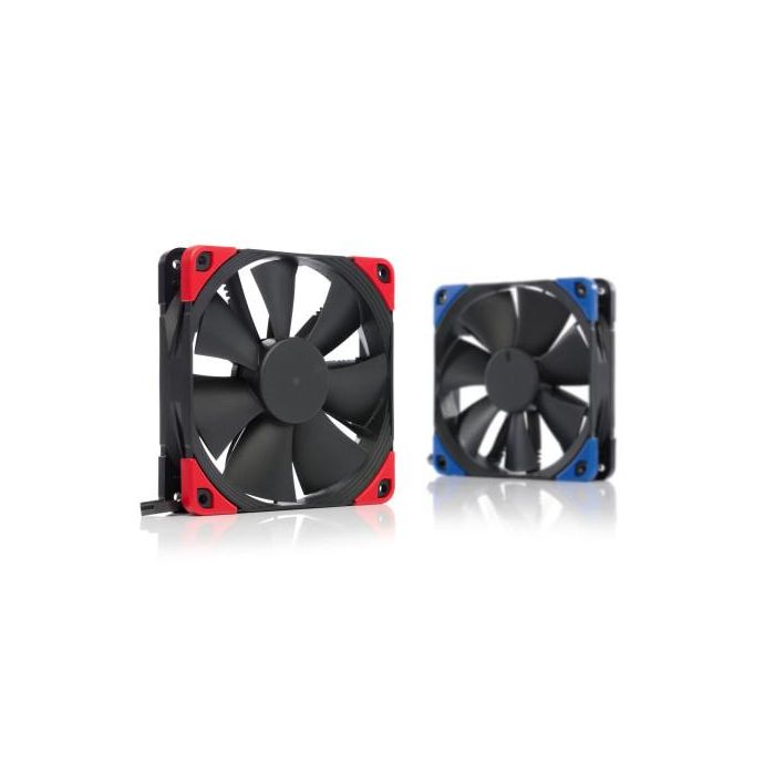 Noctua NF-F12 PWM CH.BK.S Ventilador 120mm PWM Negro 1500RPM 93.4M3/H 22.4DBA Carcasa Ordenador 3