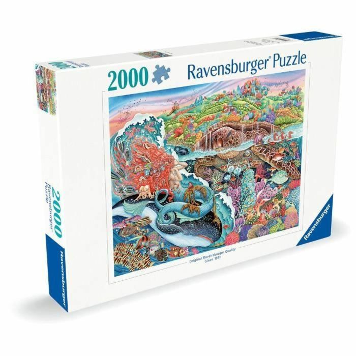 Ravensburger 12001484 - Rompecabezas de 2000 piezas para adultos - El mito de Thalassa: Tema Mar, ideal para mayores de 14 años 1