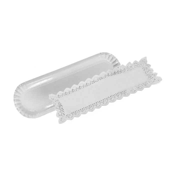 Set de 2 Bandejas Brazo Blonda 10x36 cm Algon (48 Cajas) 2 Set de 2 Bandejas Brazo Blonda 10x36 cm Algon (48 Cajas) 2