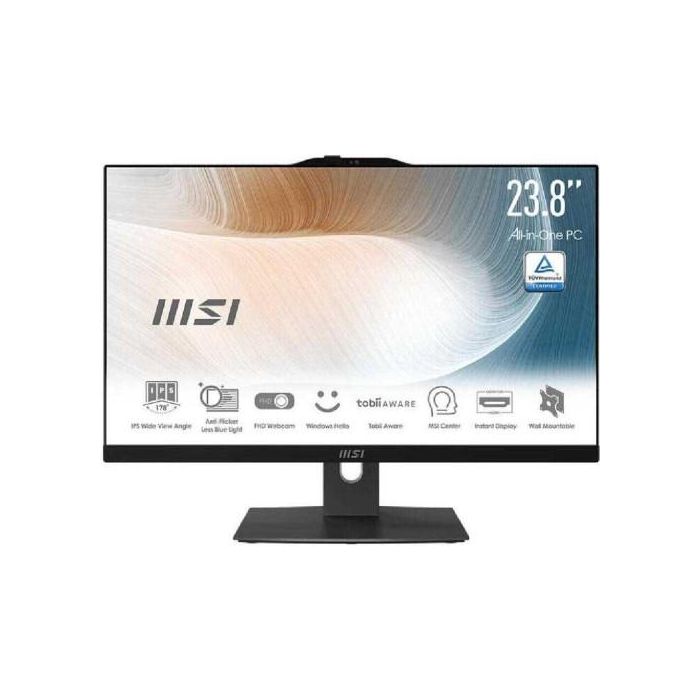 MSI AM242P 12M-645EU Ordenador All-in-One 23.8" IPS FHD Intel Core i5 16GB RAM 512GB SSD Blanco Sin SO 1