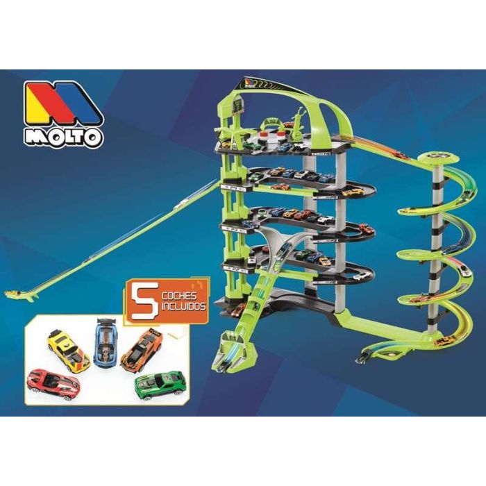 Parking 5 plantas 152 cm de largo incluye 5 coches 14