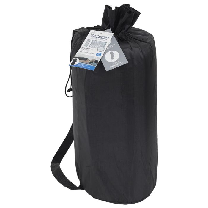 Sensly Esterilla de Acupresión con Almohada para Bienestar y Relajación Muscular, Incluye Bolsa de Transporte, 40x64 cm 1 Sensly Esterilla de Acupresión con Almohada para Bienestar y Relajación Muscular, Incluye Bolsa de Transporte, 40x64 cm 1