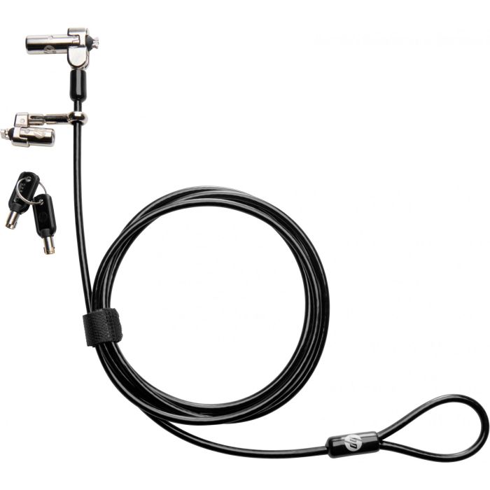 Cable de Seguridad HP 1AJ39AA Negro 1