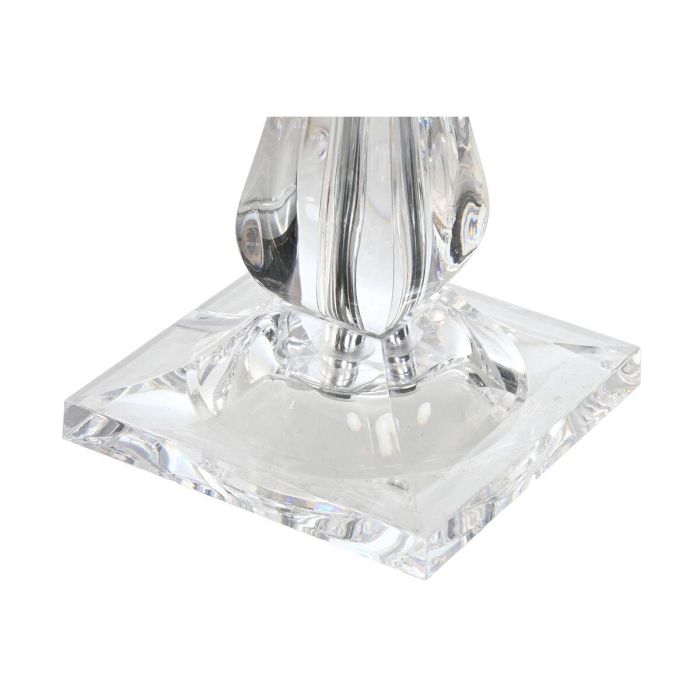 DKD Home Decor Lámpara de Sobremesa Tradicional Blanco Beige 25x25x50 cm E27 60W Metal Acrílico (2 Unidades) 3 DKD Home Decor Lámpara de Sobremesa Tradicional Blanco Beige 25x25x50 cm E27 60W Metal Acrílico (2 Unidades) 3