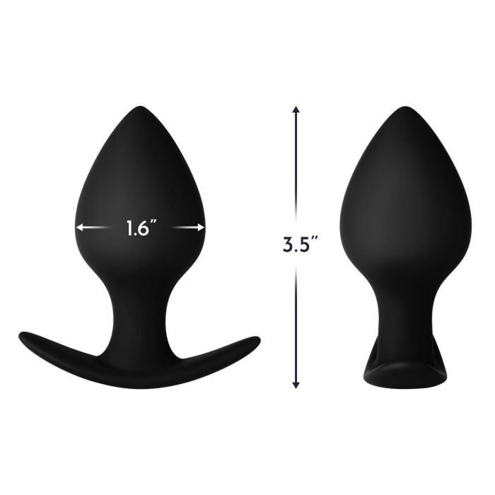 Plug Anal Forto Negro 3 Plug Anal Forto Negro 3