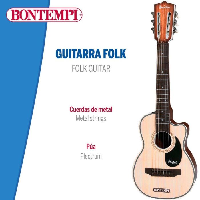 Guitarra Infantil Bontempi FOLK 5 Guitarra Infantil Bontempi FOLK 5