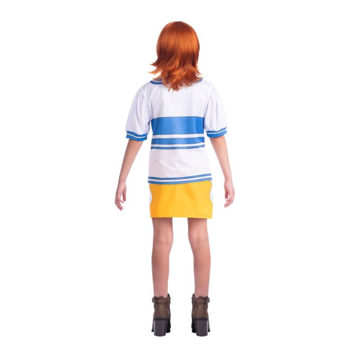 Disfraz nami peluca, camiseta y falda talla 7-9 y 2