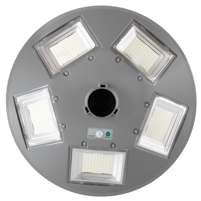 Luminaria Solar LED 150W 15000Lm 6000ºK IP67 Panel: 6V 18W Batería: 3,2V 15000MaH Gris 3