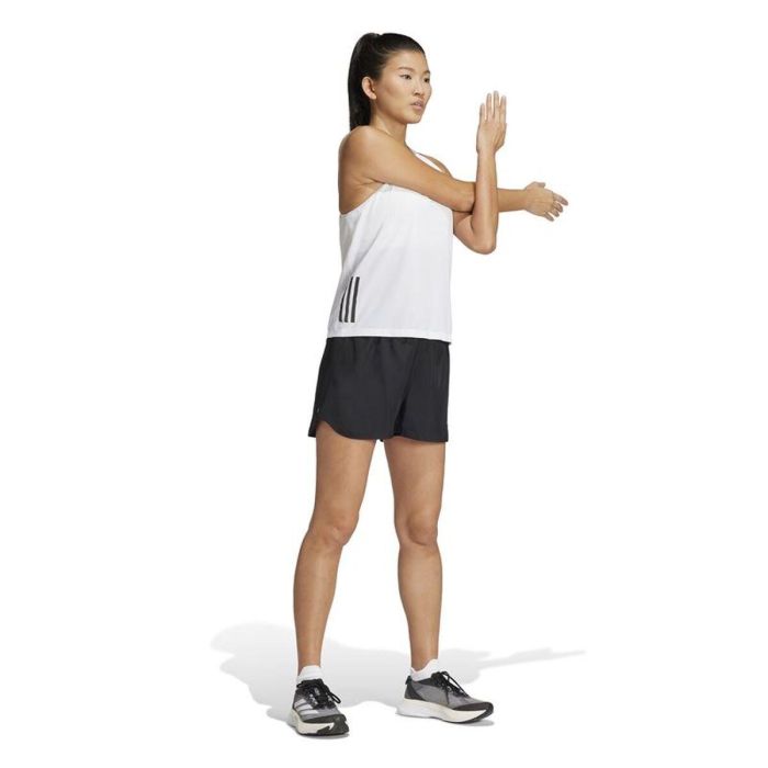 Pantalones Cortos Deportivos para Mujer Adidas Run It Short Negro XL 3