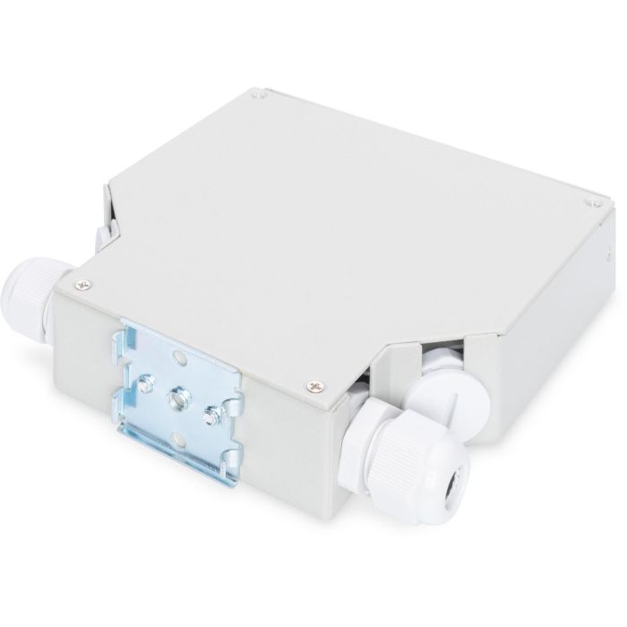 DIGITUS Hutschienen Spleißbox für 8 LC/DX Kupplungen 5 DIGITUS Hutschienen Spleißbox für 8 LC/DX Kupplungen 5