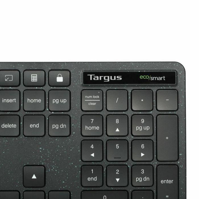 Targus Teclado USB-A Cableado Full-Size Nordic Negro EcoSmart con Protección Antimicrobiana DefenseGuard 9 Targus Teclado USB-A Cableado Full-Size Nordic Negro EcoSmart con Protección Antimicrobiana DefenseGuard 9