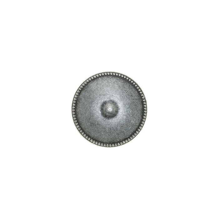 Rei mod. 3121 Blister 4 Pomos Redondos para Mueble Zamak Acabado Plata Vieja Ø30mm Rei mod. 3121 Blister 4 Pomos Redondos para Mueble Zamak Acabado Plata Vieja Ø30mm