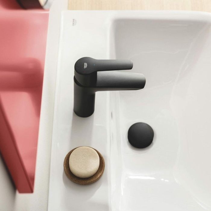 Grohe Start 235752432 Grifo Mezclador Monomando de Lavabo Negro Mate Caño Mediano Talla M con Ahorro de Agua 3 Grohe Start 235752432 Grifo Mezclador Monomando de Lavabo Negro Mate Caño Mediano Talla M con Ahorro de Agua 3
