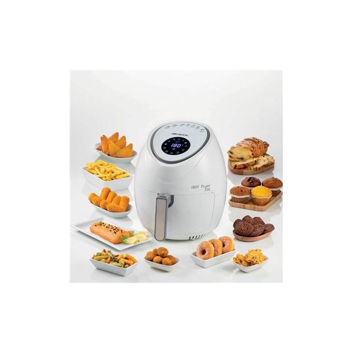 Ariete 4618/03 Freidora de Aire XXL Blanca con Pantalla LCD Táctil y 7 Programas 5 Ariete 4618/03 Freidora de Aire XXL Blanca con Pantalla LCD Táctil y 7 Programas 5