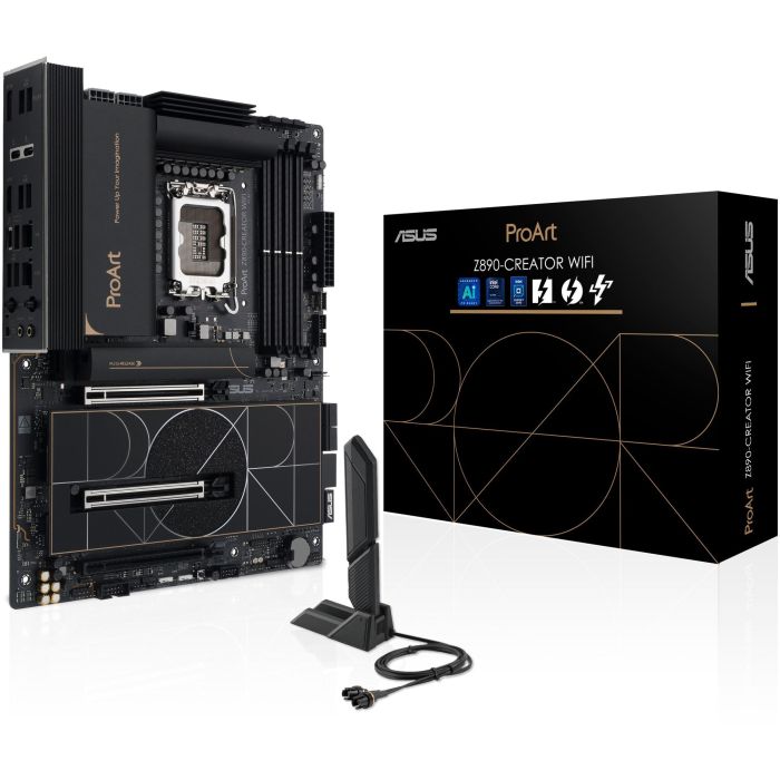 ASUS ASU1732153694140 Placa base PROART Z890-CREATOR WiFi Intel Z890 LGA 1851 (Socket V1) ATX