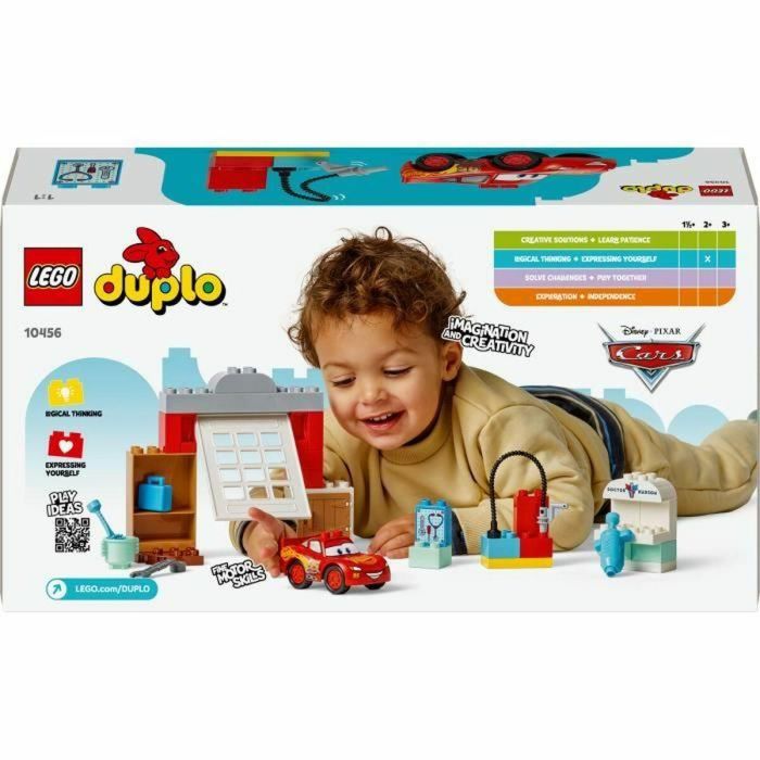 LEGO 10456 DUPLO Disney y Pixar Cars Visita de McQueen al Taller de Doc - Juego para 2 años 1 LEGO 10456 DUPLO Disney y Pixar Cars Visita de McQueen al Taller de Doc - Juego para 2 años 1