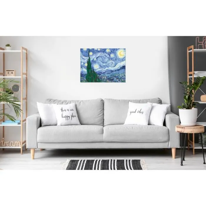 Ravensburger CreArt Lienzos 30x40 cm Van Gogh La Noche Estrellada Pintura por Números Adulto Edad 14+ 23915
