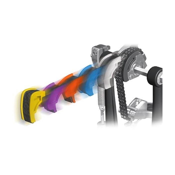 Pedal Doble De Bombo Eliminator Redline-Cadena 4 Pedal Doble De Bombo Eliminator Redline-Cadena 4