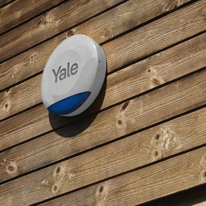 Yale YAL1745589372828 Sirena de exterior para alarma inteligente – 100 dB y luces LED intermitentes – Gris 3 Yale YAL1745589372828 Sirena de exterior para alarma inteligente – 100 dB y luces LED intermitentes – Gris 3