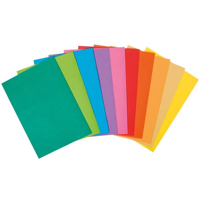 Subcarpeta Papel Exacompta Din A4 Colores Surtidos 80 gr 100 unidades 2