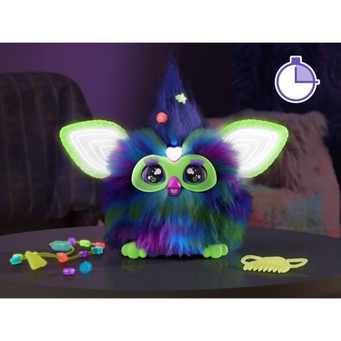 Furby Galaxy, peluche activado por voz que brilla en la oscuridad, juguetes interactivos, 6 años 2 Furby Galaxy, peluche activado por voz que brilla en la oscuridad, juguetes interactivos, 6 años 2
