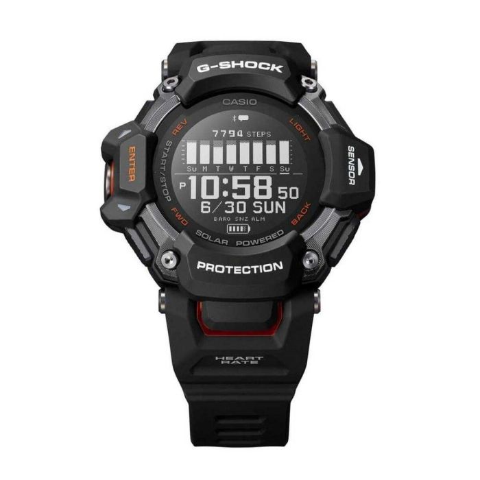 Casio G-Shock Sport GBD-H2000-1AER Reloj Inteligente - Negro y Naranja 14
