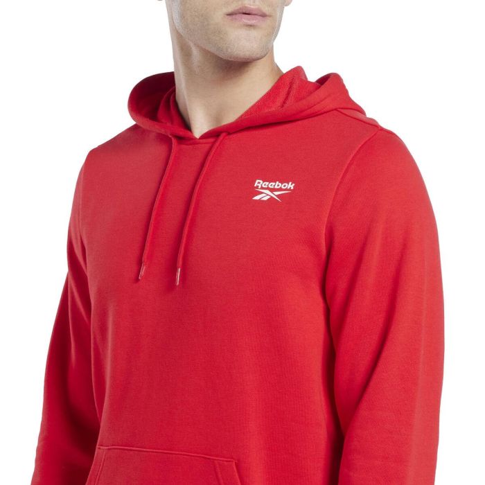 Sudadera con Capucha Hombre Reebok RI FT LEFT CHEST OT HA9276 Rojo 2 Sudadera con Capucha Hombre Reebok RI FT LEFT CHEST OT HA9276 Rojo 2