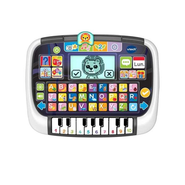 Vtech Tablet Infantil Educativa con Piano, 4 Modelos de Juego y 8 Actividades, para Niños 2-5 Años, con Sonidos, Luces y Español 1