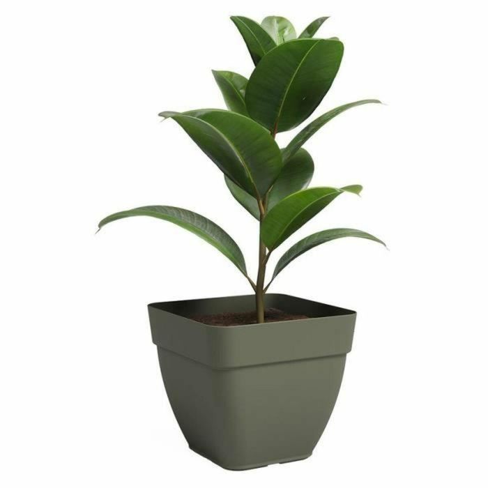 Artevasi 5600442843675 Maceta Capri Campana Cuadrada Verde Seco L36,5xP36,5xH33,5 cm 1