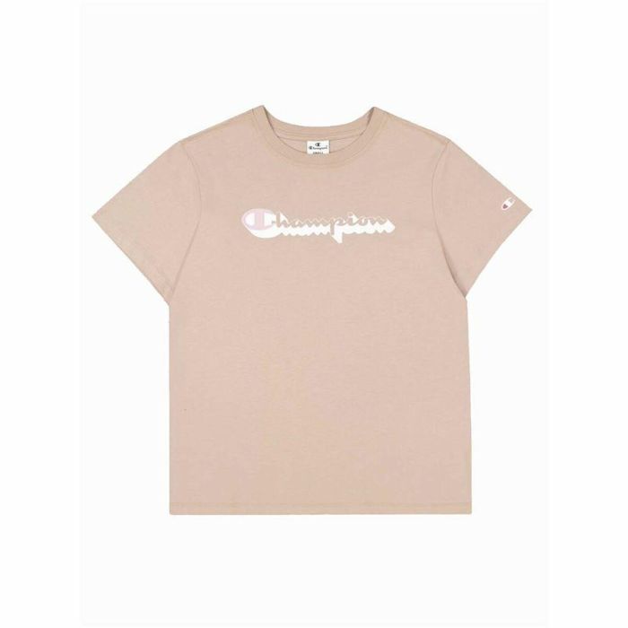 Camiseta Deportiva de Manga Corta Champion Blanco Cálido 0 Camiseta Deportiva de Manga Corta Champion Blanco Cálido 0