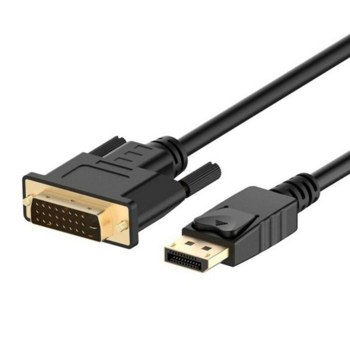 Conversor DisplayPort a DVI Ewent EC1440 Negro 1 Conversor DisplayPort a DVI Ewent EC1440 Negro 1