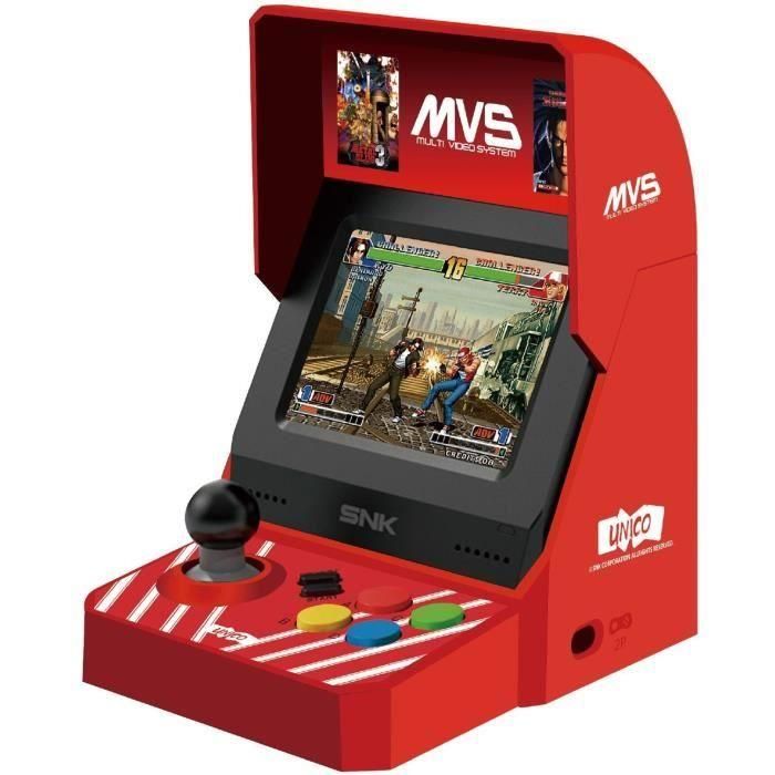 Consola Retro - Snk Neogeo Mvs Mini - Roja 2 Consola Retro - Snk Neogeo Mvs Mini - Roja 2