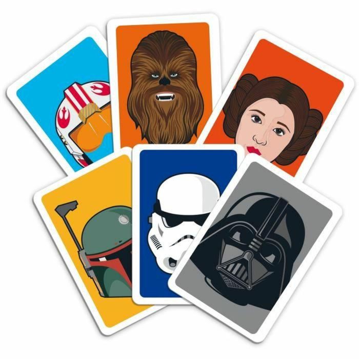 ELEVEN FORCE Juego Star Wars Trumps Match para 2 Jugadores, +4 Años, Contiene 25 Cubos y 15 Cartas, Edición Multilingüe 4 ELEVEN FORCE Juego Star Wars Trumps Match para 2 Jugadores, +4 Años, Contiene 25 Cubos y 15 Cartas, Edición Multilingüe 4