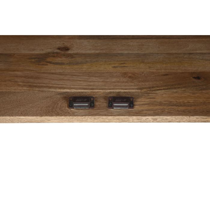 Aparador Home ESPRIT Blanco Dorado Natural Madera 80 x 45 x 97 cm 6 Aparador Home ESPRIT Blanco Dorado Natural Madera 80 x 45 x 97 cm 6