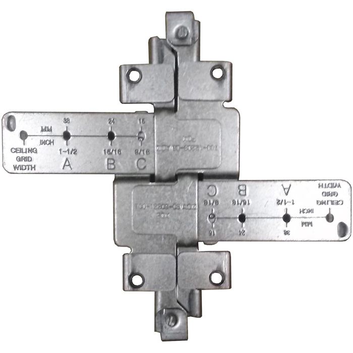 Cisco AIR-AP-T-RAIL-R= Clip para rejilla de techo para puntos de acceso Aironet, Plata, Compatible con AP700, AP1600, AP2600, AP3600/3700, AP1040, AP1140, AP1260, AP3500, AP702i