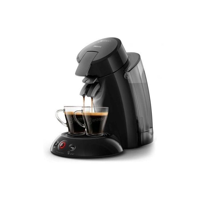 CAFETERA PHILIPS SENSEO ORIGINAL XL NEGRA - MONODOSIS - CREMA PLUS - DEPOSITO 1.2L - 1 BAR - PREPARA 2 TAZAS A LA VEZ - DESCONEXION AUTOMÁTICA CAFETERA PHILIPS SENSEO ORIGINAL XL NEGRA - MONODOSIS - CREMA PLUS - DEPOSITO 1.2L - 1 BAR - PREPARA 2 TAZAS A LA VEZ - DESCONEXION AUTOMÁTICA