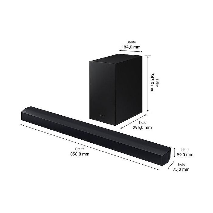 Samsung HW-C460G C-Soundbar, incluye Subwoofer 5