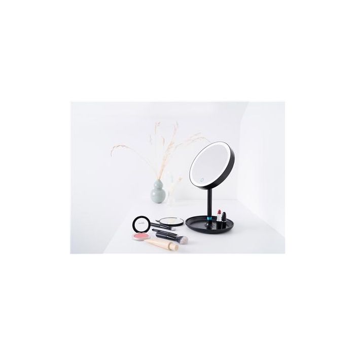 Beurer BS-45-LE 2023 Espejo Cosmético con Luz LED, Espejo de Aumento 5x y Rotación 360° 2 Beurer BS-45-LE 2023 Espejo Cosmético con Luz LED, Espejo de Aumento 5x y Rotación 360° 2