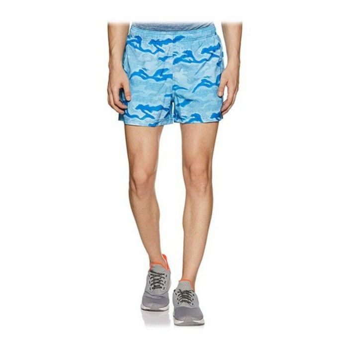 Bañador Hombre Reebok BW CAMO BOXER Azul (Talla M)
