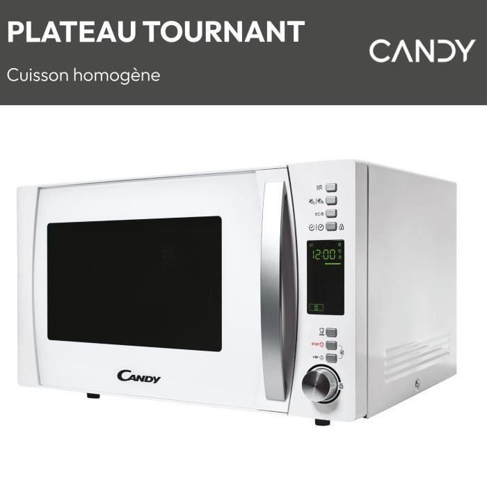 CARAMELO - CMXW30DW - Microondas - Blanco - 30L - 900W - Independiente 5 CARAMELO - CMXW30DW - Microondas - Blanco - 30L - 900W - Independiente 5