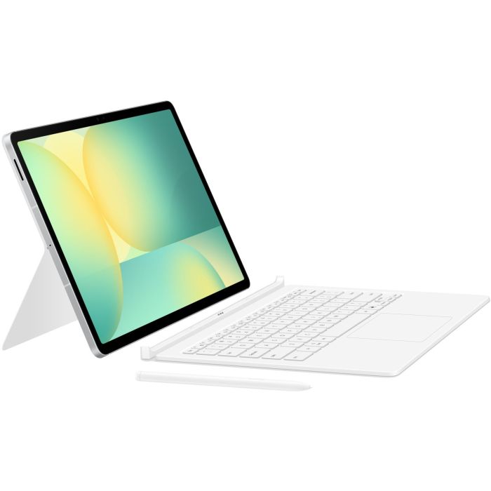 Samsung Book Cover Keyboard fr Tab S10 FE+. White 6 Samsung Book Cover Keyboard fr Tab S10 FE+. White 6