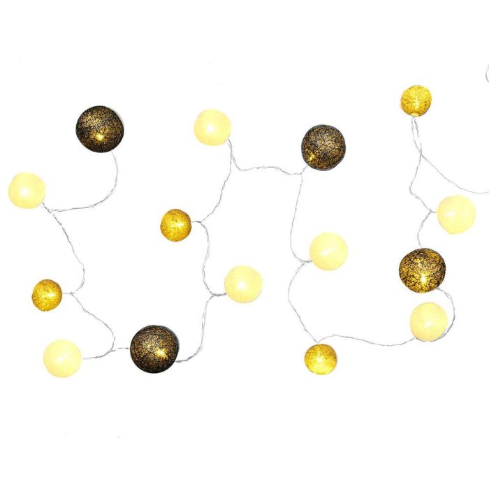 Home Deco Factory Guirnalda de Luz 15 LED USB Gris 2700K Longitud 150cm 5