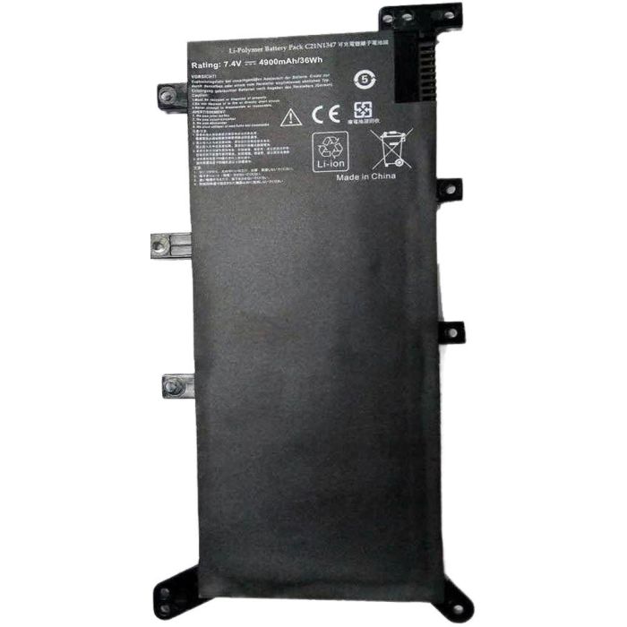CoreParts Laptop Battery For Asus, Laptop 36.26Wh Li-Polymer 7.4V 4900mAh Black for ASUS X555 Series, ASUS X555L Series, ASUS X555LA Series, ASUS X555LB Series, ASUS X555LD Series, ASUS X555LF Series, ASUS X555LI Series, ASUS X555LJ Series, ASUS X555LN Se CoreParts Laptop Battery For Asus, Laptop 36.26Wh Li-Polymer 7.4V 4900mAh Black for ASUS X555 Series, ASUS X555L Series, ASUS X555LA Series, ASUS X555LB Series, ASUS X555LD Series, ASUS X555LF Series, ASUS X555LI Series, ASUS X555LJ Series, ASUS X555LN Se